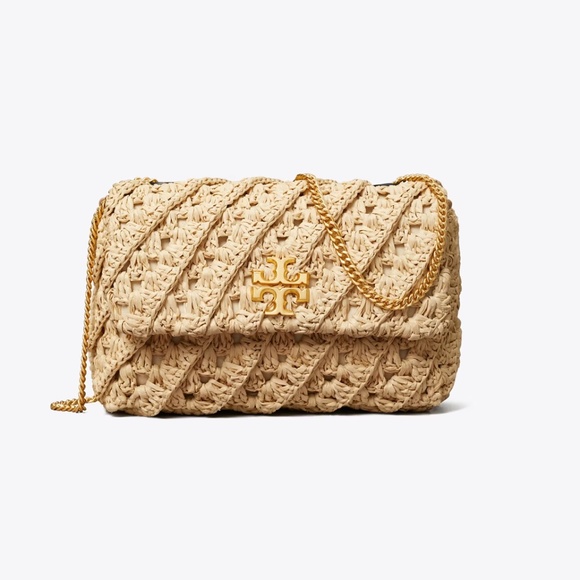 ISO TORY BURCH KIRA CROCHET CONVERTIBLE SHOULDER BAG - Picture 1 of 1